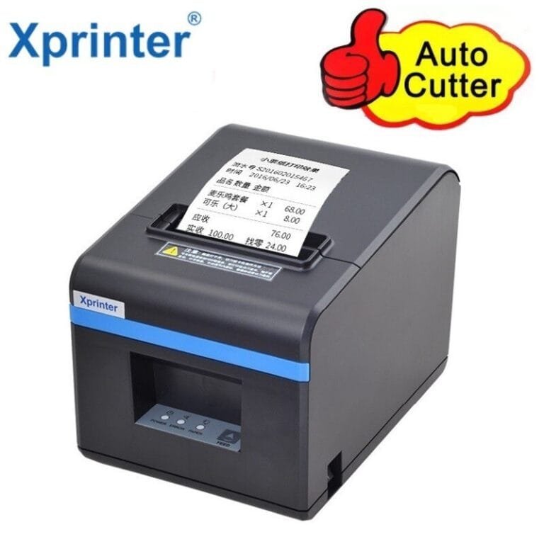 80mm Thermal Printer Kitchen Restaurant Medical Ticket Printer With ...