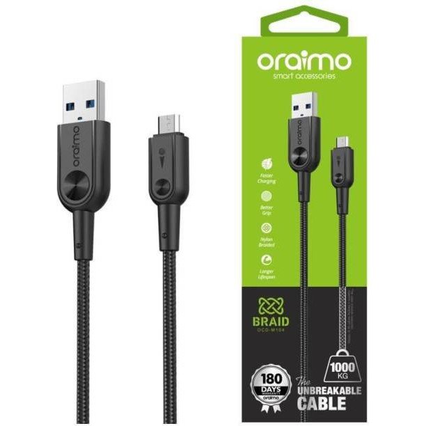 Oraimo 2A Fast Charger Type C OCDC21 1m USB Type C Cable Buy Online